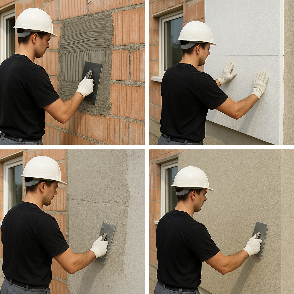 Etapy prawidłowego docieplenia elewacji krok po kroku