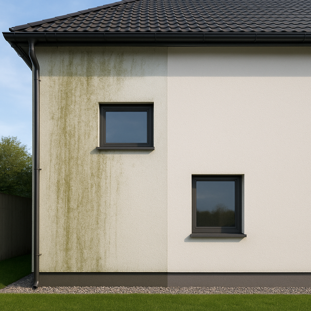 Jak uniknąć glonów i zabrudzeń na elewacji po ociepleniu