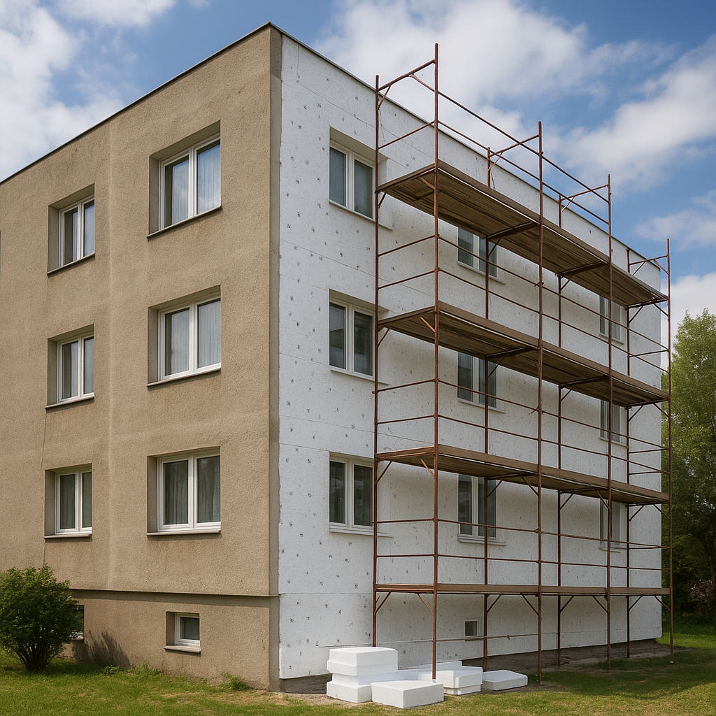 Jak ocieplić budynek z lat 70.