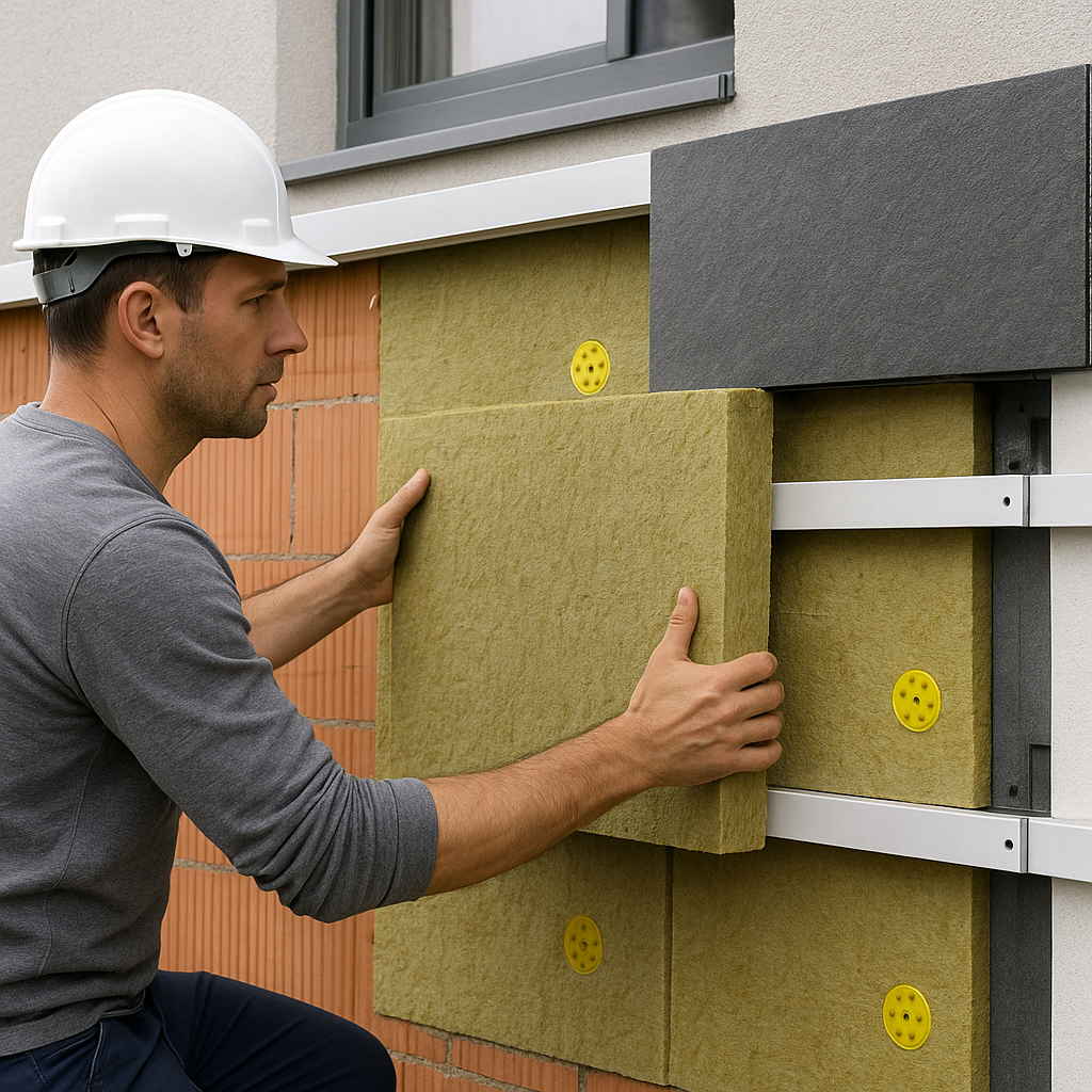 Jak wykonać docieplenie w domu z wentylowaną elewacją